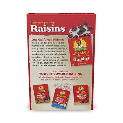 Sun-Maid California Sun-Dried Raisins - (2 Pack) 32 oz Resealable Bag - Dried Fruit Snack for Lunches, Snacks, and Natural Sweeteners