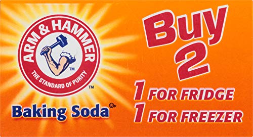 Arm & Hammer Baking Soda Fridge-n-Freezer Odor Absorber, Orange 14 oz, Pack of 12