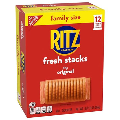 RITZ Original Crackers, 20 Snack Packs (6 Crackers Per Pack)