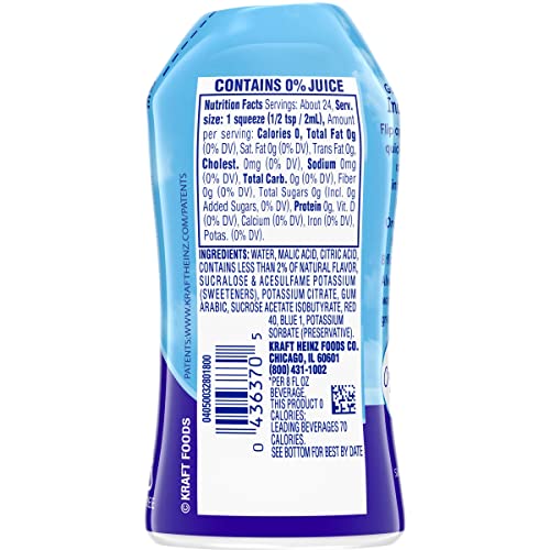 Crystal Light Sugar-Free Zero Calorie Liquid Water Enhancer - Strawberry Lemonade Water Flavor Drink Mix (1.62 fl oz Bottle)