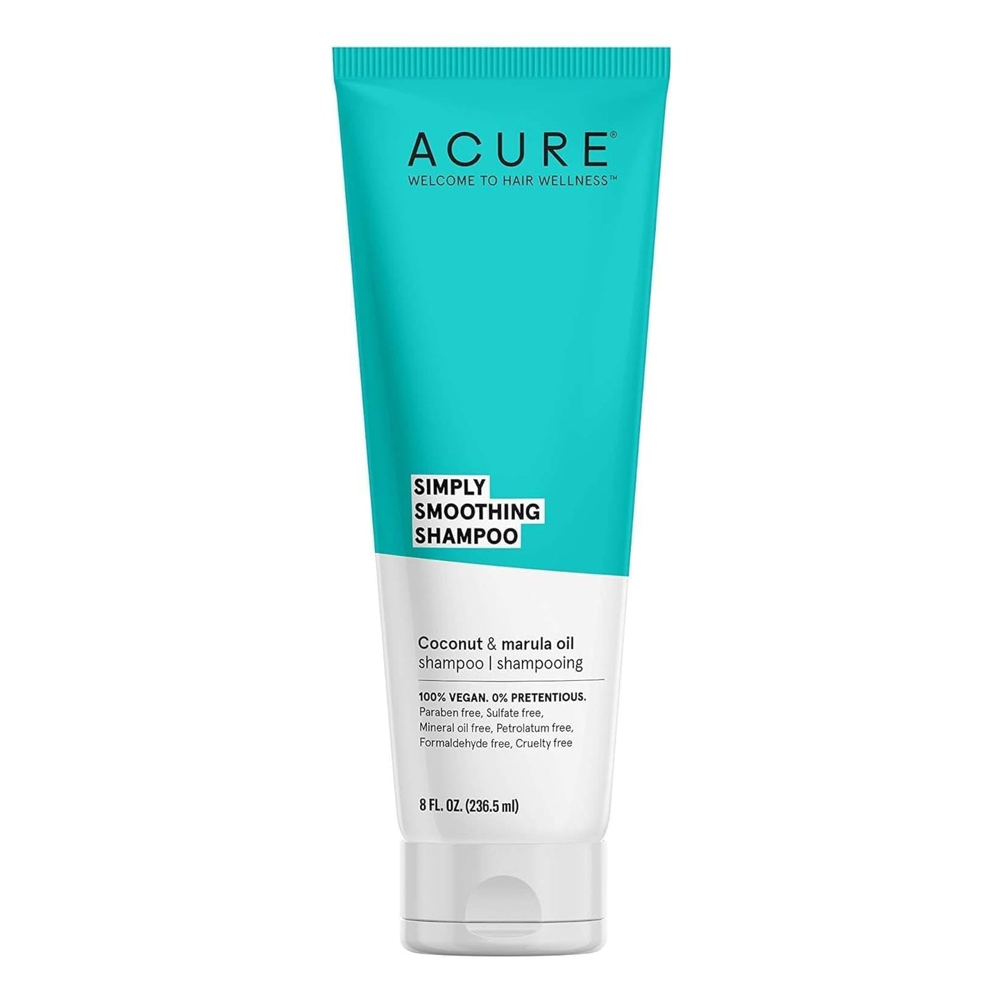 Acure Shampoo 100% Vegan, Ultra Hydrating Moisture & Omega Fatty Acids, , Yellow Argan Oil & Pumpkin, 8 Fl Oz