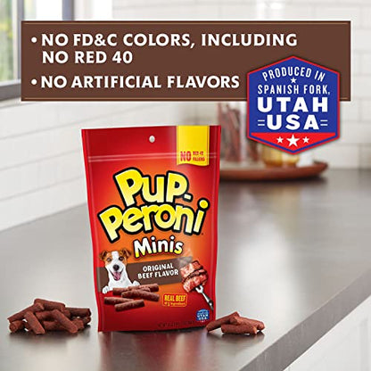 Pup-Peroni Dog Treats, Original Beef Flavor, 22.5 Ounce, Made with Real Beef