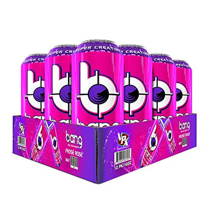 Bang Energy Bangster Berry, Sugar-Free Energy Drink, 16-Ounce (Pack of 12)