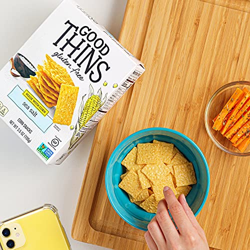 Good Thins Simply Salt Rice Snacks Gluten Free Crackers, 3.5 oz