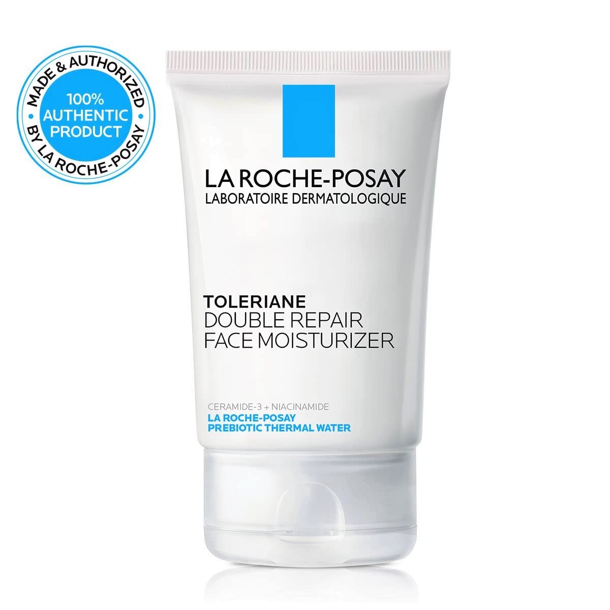 La Roche-Posay Toleriane Double Repair Face Moisturizer | Daily Moisturizer Face Cream with Ceramide and Niacinamide for All Skin Types | Oil Free | Fragrance Free