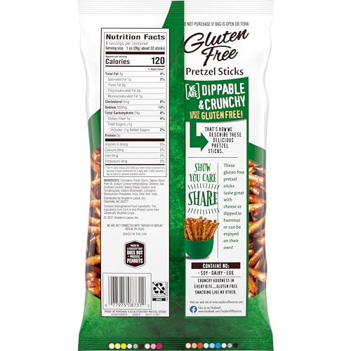 Snyder's of Hanover, Gluten Free Pretzels, 8 Oz