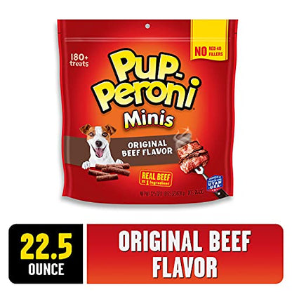 Pup-Peroni Dog Treats, Original Beef Flavor, 22.5 Ounce, Made with Real Beef