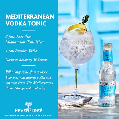 Fever-Tree Light Tonic Water Cans, 5.07 Fl Oz (Pack of 24), Lower in Calories, No Artificial Sweeteners, Flavorings or Preservatives (Packaging may vary)