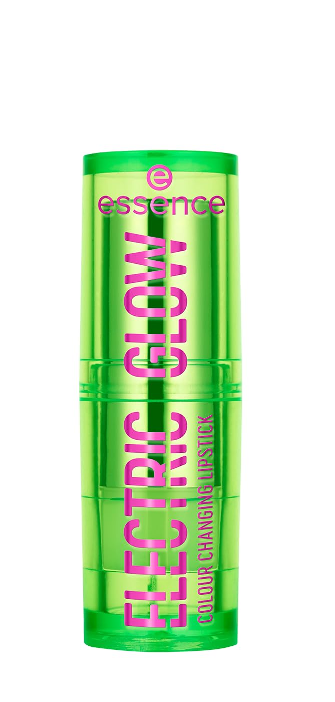 essence | Electric Glow Color Changing Lipstick | pH Reactive Natural Pink for All Skin Tones | Vegan & Cruelty Free | Gluten Free, Without Oil & Parabens