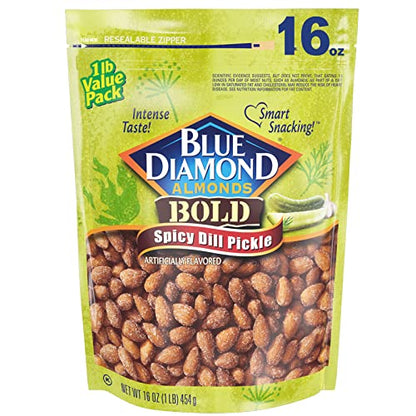 Blue Diamond Almonds Honey Roasted Snack Almonds, Honey Roasted, 1 Pound (Pack of 1)