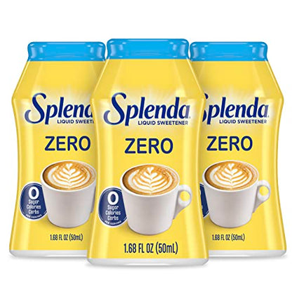 Splenda Liquid Zero Calorie Sweetener drops, 100ml (Pack of 2)