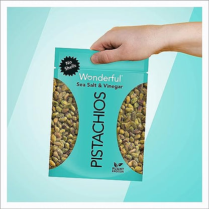 Wonderful Pistachios No Shells, Chili Roasted, 11 Ounce Bag, Protein Snack, Gluten Free, On-the-Go Snack