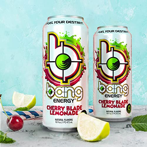 Bang Energy Bangster Berry, Sugar-Free Energy Drink, 16-Ounce (Pack of 12)