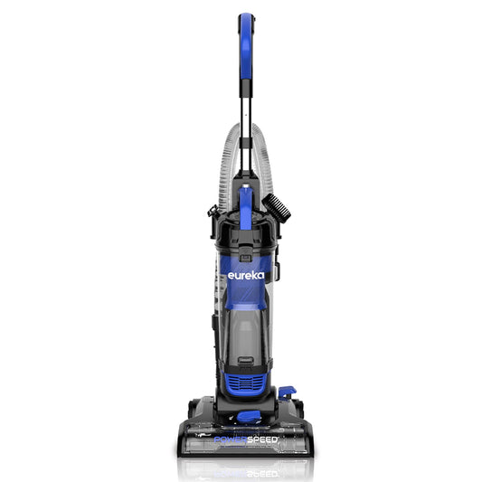 Eureka Lightweight Powerful Upright Vacuum Cleaner for Carpet and Hard Floor, PowerSpeed, New Model,Blue,black/New Model