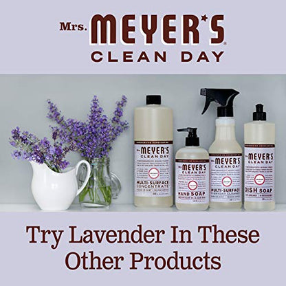 MRS. MEYER'S CLEAN DAY Liquid Laundry Detergent, Biodegradable Formula Infused with Essential Oils, Lavender, 64 oz (64 Loads)