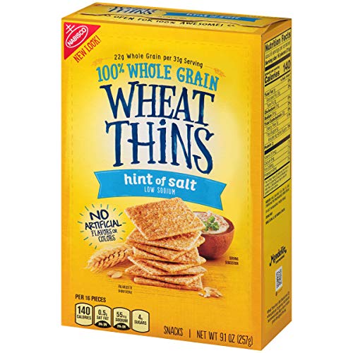 Wheat Thins Original Whole Grain Wheat Crackers, Party Size, 20 oz Box