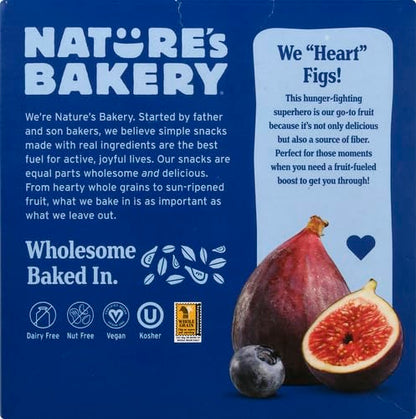 Nature's Bakery Blueberry Fig Bars, 2 Oz, 6 Ct