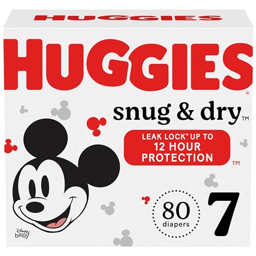 Huggies Size 2 Diapers, Snug & Dry Baby Diapers, Size 2 (12-18 lbs), 100 Count, Packaging May Vary