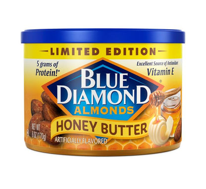 Blue Diamond Almonds Sriracha Flavored Snack Nuts, 6 Oz Resealable Can (Pack of 1)