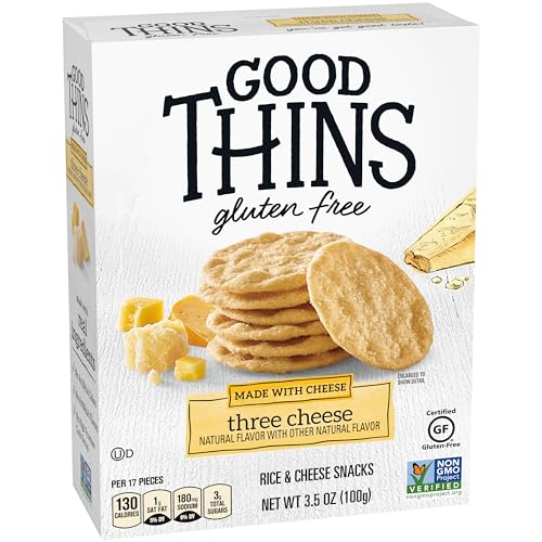 Good Thins Simply Salt Rice Snacks Gluten Free Crackers, 3.5 oz