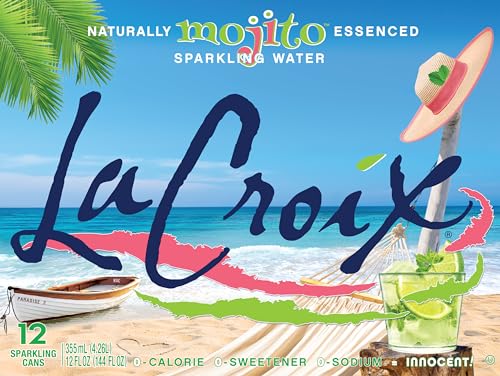 La Croix Sparkling Water, Grapefruit, 12 Fl Oz (Pack of 12)