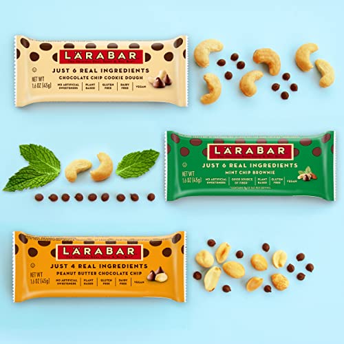 Larabar Cashew Cookie, Gluten Free Vegan Fruit & Nut Bars, 1.7 oz, 18 ct