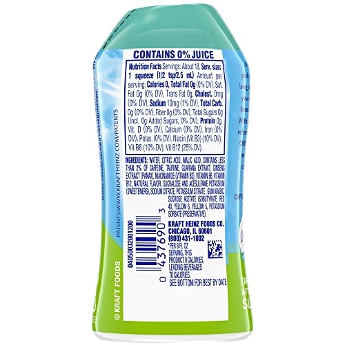 Crystal Light Sugar-Free Zero Calorie Liquid Water Enhancer - Strawberry Lemonade Water Flavor Drink Mix (1.62 fl oz Bottle)