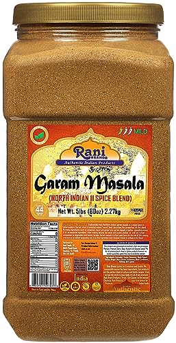 Rani Garam Masala Indian 11-Spice Blend 3oz (85g) PET Jar ~ All Natural, Salt-Free | Vegan | No Colors | Gluten Friendly | NON-GMO| Kosher | Indian Origin