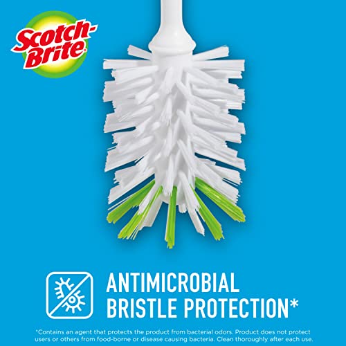 Scotch-Brite Zero Scratch Scrub Sponges, 6 Kitchen Sponges for Washing Dishes and Cleaning the Kitchen and Bath, Non-Scratch Sponge Safe for Non-Stick Cookware