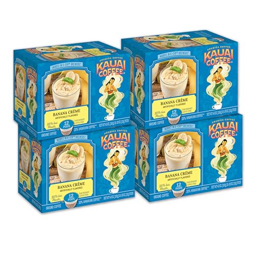 Kauai Coffee Na Pali Coast Dark Roast - Compatible with Keurig Pods K-Cup Brewers (1 Pack of 24 Single-Serve Cups)