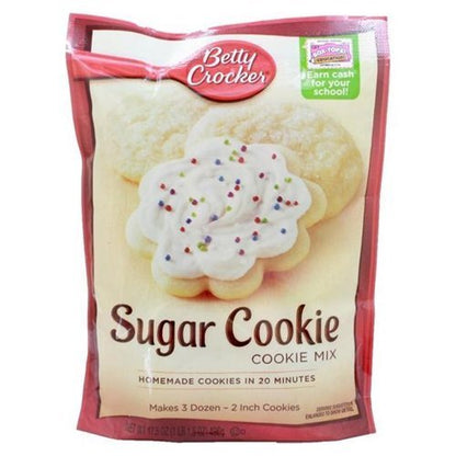 Betty Crocker Peanut Butter Cookie Mix, Makes twelve (12) 2-inch Cookies, 7.2 oz.