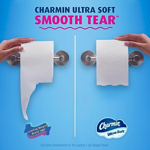 Charmin Ultra Soft Toilet Paper 6 Mega Rolls = 24 Regular Rolls