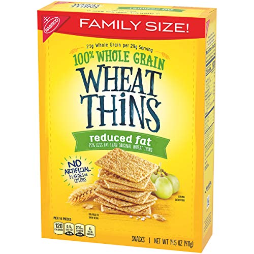 Wheat Thins Original Whole Grain Wheat Crackers, Party Size, 20 oz Box