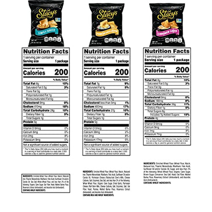 Stacy's Pita Chips, Simply Naked, 1.5 Ounce (Pack of 24)