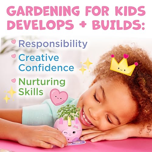 Creativity for Kids Plant-A-Pet: Kitty - Arts and Crafts for Kids Ages 6-8+, Gifts for Girls and Stocking Stuffers for Kids, Boy and Girl Toys, Chia Seed Plant Pet for Kids