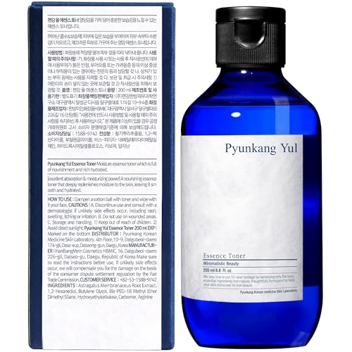 [PKY] Pyunkang Yul Essence Toner for Deep Hydration, Highly Concentrated Essence Facial Toner, Minimal Ingredients, Zero-Irritation, Korean Skincare (6.8 Fl. Oz, 200ml)