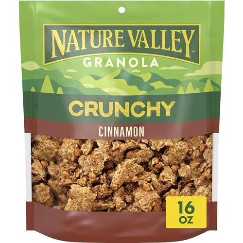 Nature Valley Crunchy Granola, Oats and Honey, Resealable Bag, 16 OZ