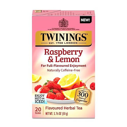 Twinings English Breakfast Black Tea, 100 Individually Wrapped Tea Bags, Smooth, Flavourful, Robust, Caffeinated, Enjoy Hot or Iced