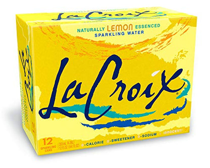 La Croix Sparkling Water, Grapefruit, 12 Fl Oz (Pack of 12)