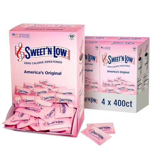 Sweetener Packets, Sweet'N Low, Box Of 400 Packets