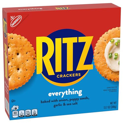 RITZ Original Crackers, 20 Snack Packs (6 Crackers Per Pack)