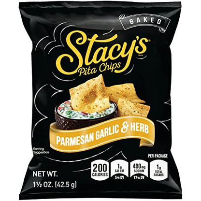 Stacy's Pita Chips, Simply Naked, 1.5 Ounce (Pack of 24)