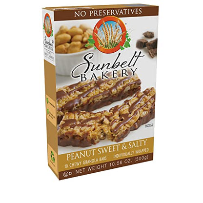 Sunbelt Bakery Oats & Honey Chewy Granola Bars, 15-1.0 OZ Bars (1 Box)