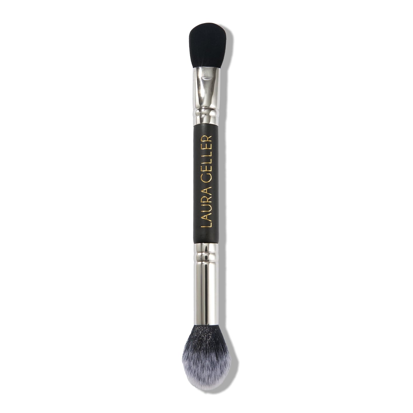 LAURA GELLER NEW YORK Retractable Airbrush Kabuki Brush for All Face Makeup & Foundation for Liquid, Cream and Powder Face Makeup With Aluminum Handle