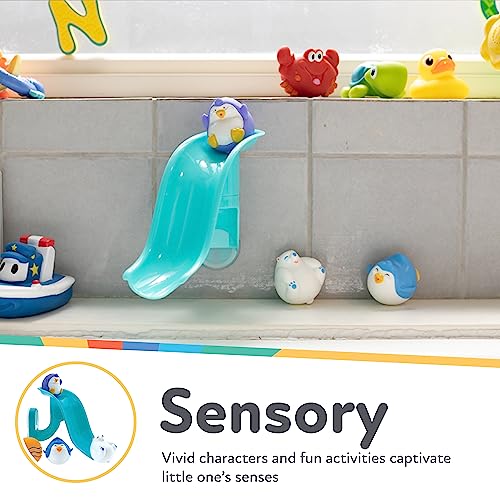 Nuby Wacky Waterworks Pipes Bath Toy with Interactive Features for Cognitive Development