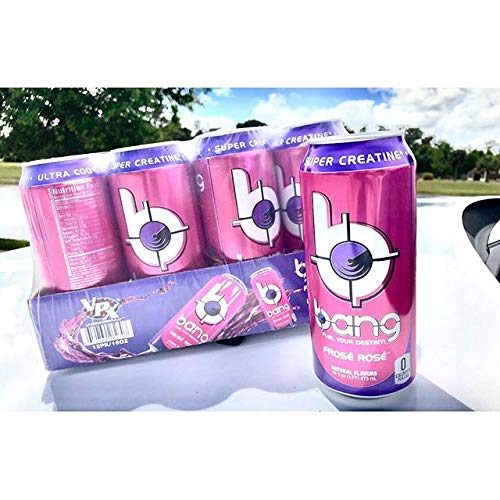 Bang Energy Bangster Berry, Sugar-Free Energy Drink, 16-Ounce (Pack of 12)