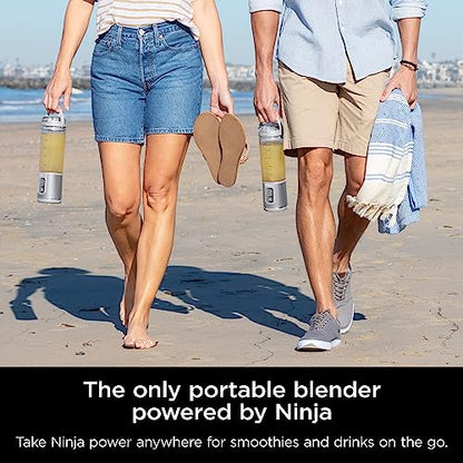 Ninja BC151EM Blast Portable Blender, Cordless, 18oz. Vessel, Personal Blender-for Shakes & Smoothies, BPA Free, Leakproof-Lid & Sip Spout, USB-C Rechargeable, Dishwasher Safe Parts