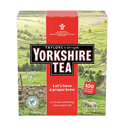 Yorkshire Tea Taylors of Harrogate, Red, 100 Count