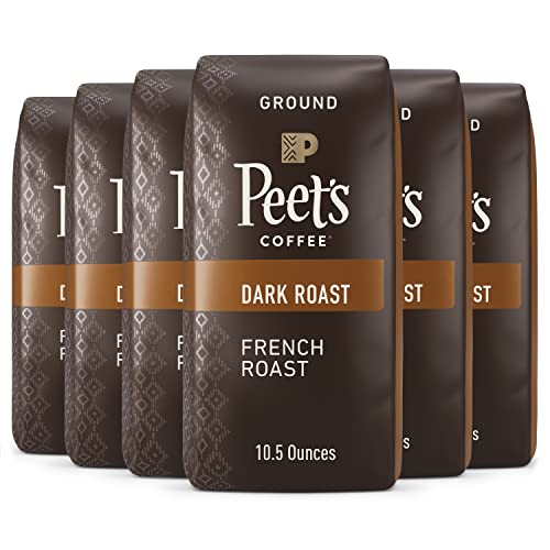 Peet's Coffee Major Dickason's Blend, Dark Roast Ground Coffee, 20 oz