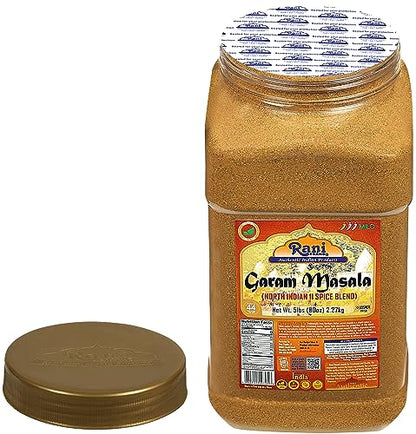 Rani Garam Masala Indian 11-Spice Blend 3oz (85g) PET Jar ~ All Natural, Salt-Free | Vegan | No Colors | Gluten Friendly | NON-GMO| Kosher | Indian Origin